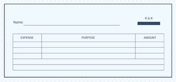 Free Office Expense Voucher Template to Edit Online
