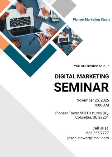 Free Marketing Agency Invitation Template to Edit Online Free Marketing Agency Invitation Template to Edit Online