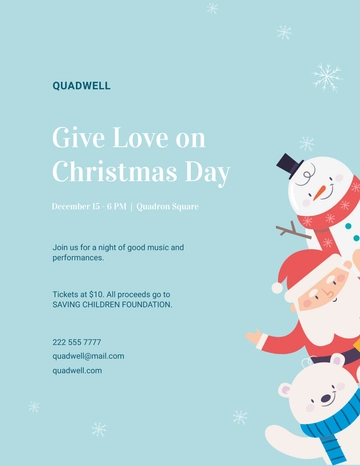 Free Charity Event Flyer Template to Edit Online