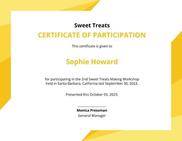 Free Workshop Certificate Template to Edit Online
