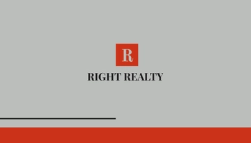 Free Minimal Real Estate Business Card Template to Edit Online