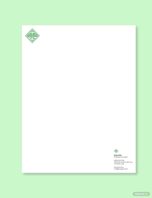 Attorney Letterhead Template