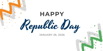 Free Republic Day Twitter Post Template to Edit Online