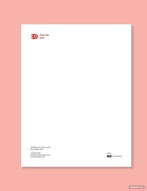 Auto Repair Letterhead template