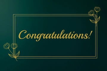 Free Congratulations Card Template to Edit Online