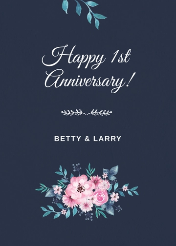 Free Floral Greeting Card Template to Edit Online