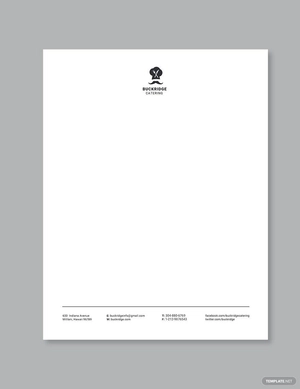 Food Catering Letterhead Template