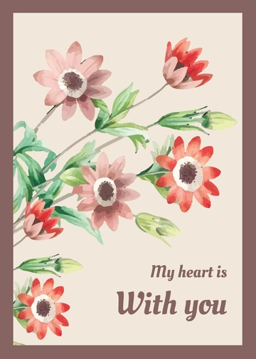 Free Sympathy Card Template to Edit Online