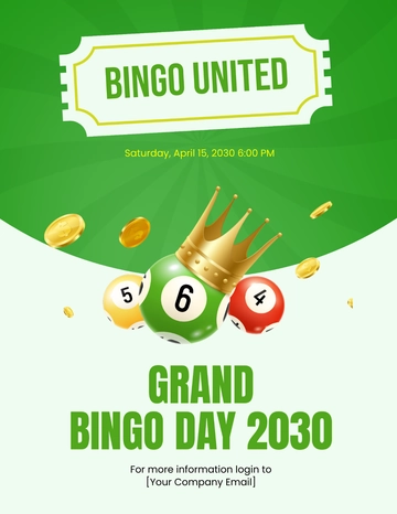 Free Bingo Event Flyer Template to Edit Online Free Bingo Event Flyer Template to Edit Online