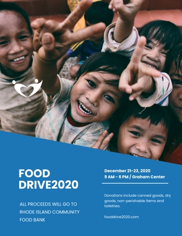 Free Charity Fundraising Flyer Template to Edit Online