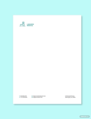 Medical Clinic letterhead template