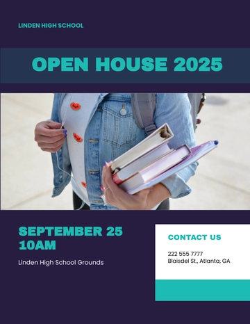 Free High School Flyer Template to Edit Online