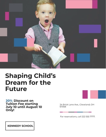 Free Preschool Promotional Flyer Template to Edit Online Free Preschool Promotional Flyer Template to Edit Online