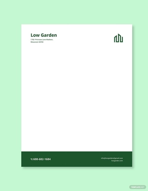 Real Estate Letterhead Template