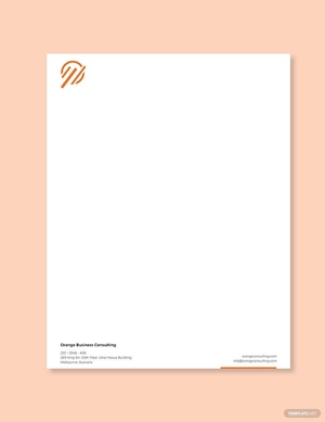Small Business Letterhead Template