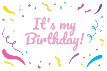 Free Birthday Save The Date Postcard Template to Edit Online