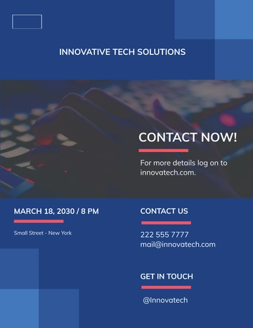 Free Computer Service Flyer Template to Edit Online