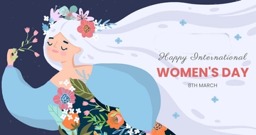 Free International Women's Day Linkedin Post Template to Edit Online
