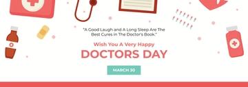 Free Doctors' Day Tumblr Post Template to Edit Online