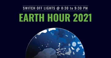 Free Earth Hour Facebook Post Template to Edit Online