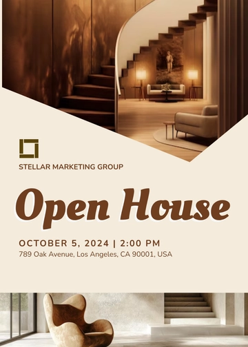 Free Business Open House Invitation Template to Edit Online | Template.net