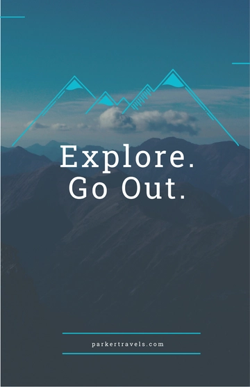 Free Travel Agency Poster Template to Edit Online