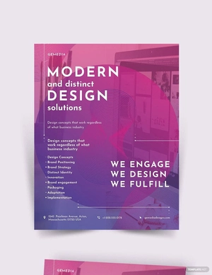 Design Company Flyer Template