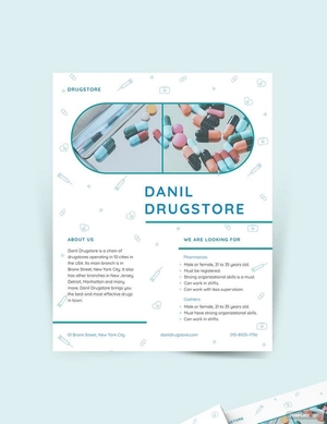 Drug Flyer Template
