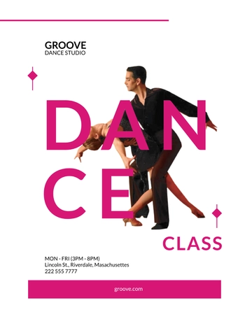Free Dance Class Flyer Template to Edit Online