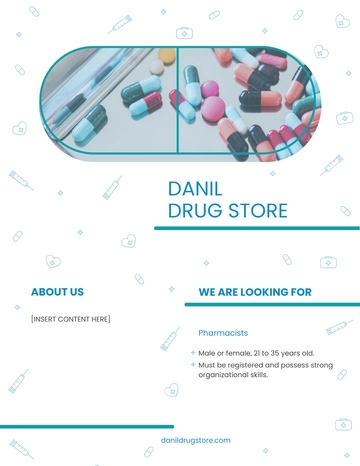 Free Drug Flyer Template to Edit Online