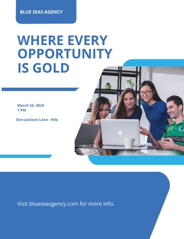 Free Employment Agency Flyer Template to Edit Online