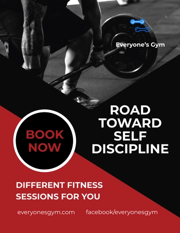 Free Health and Fitness Flyer Template to Edit Online