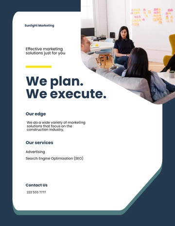 Free Marketing Business Flyer Template to Edit Online