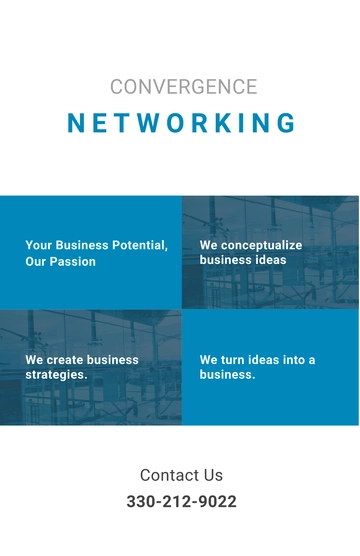 Free Business Plan Poster Template to Edit Online