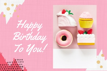Free Birthday Party Postcard Template to Edit Online