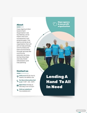 Fundraising Flyer Template
