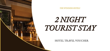 Free Hotel Travel Voucher Template to Edit Online