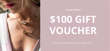 Free Jewelry Gift Voucher Template to Edit Online
