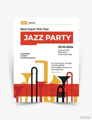 Jazz Flyer Template
