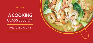 Free Cooking Class Voucher Template to Edit Online
