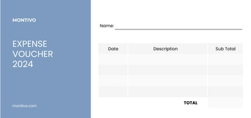 Free Business Expense Voucher Template to Edit Online