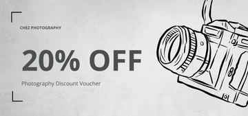 Free Printable Photography Voucher Template to Edit Online