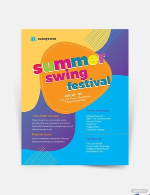 Kids Flyer Template