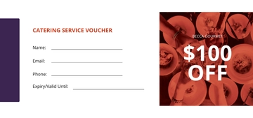 Free Service Voucher Template to Edit Online