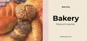 Free Bakery Discount Voucher Template to Edit Online