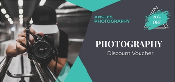 Free Blank Photography Voucher Template to Edit Online