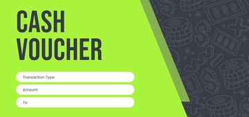 Free Editable Cash Voucher Template to Edit Online