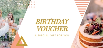 Free Printable Birthday Gift Voucher Template to Edit Online