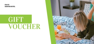 Free Hotel Voucher Gift Card Template to Edit Online