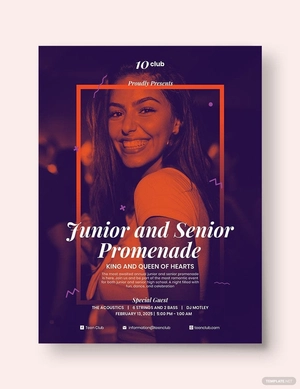 Prom Night Flyer Template